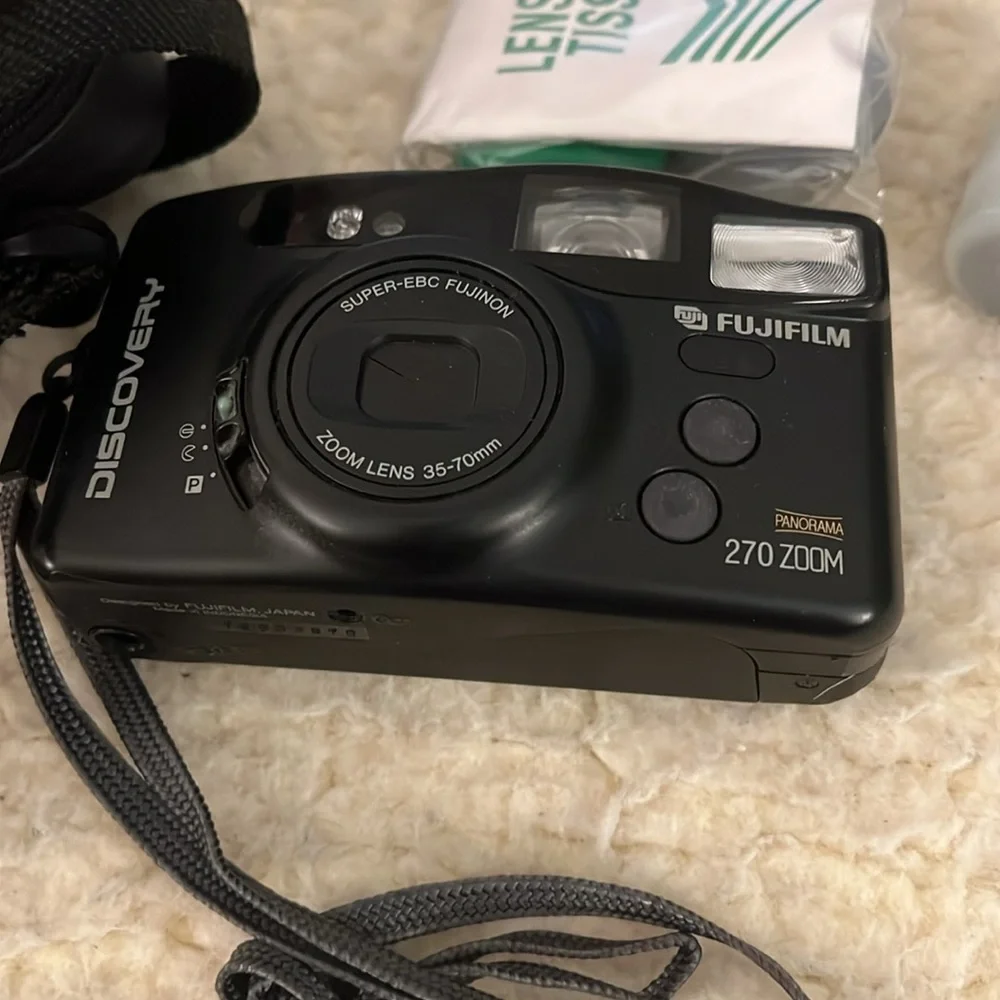 Fujifilm. 35 millimeter camera kit.